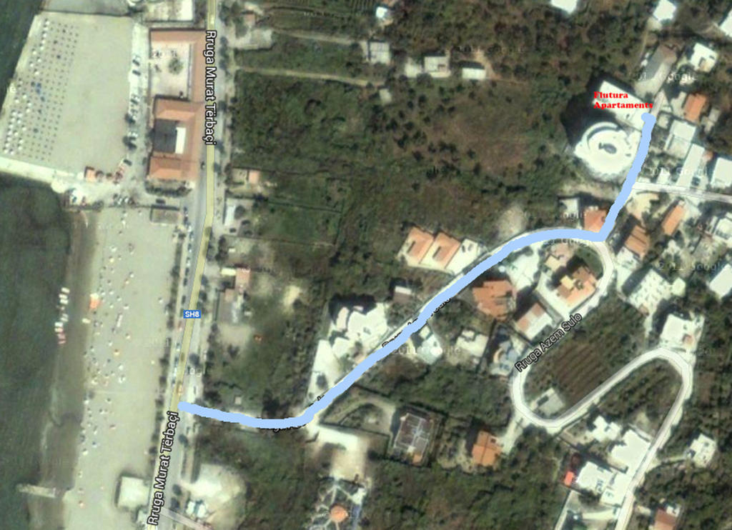 Vlorë Flutura Apartments מראה חיצוני תמונה